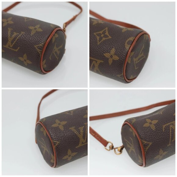 LOUIS VUITTON Monogram Papillon Pouch LV Auth BA4621 - Picture 16 of 16